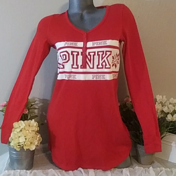 PINK Victoria's Secret Other - PINK Victoria's Secret Christmas sleep shirt XS